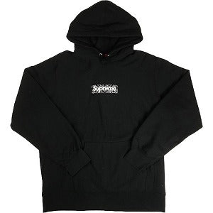 SUPREME シュプリーム 19AW Bandana Box Logo Hooded Sweatshirt Black ボックスロゴパーカー 黒 Size 【XL】 【中古品-非常に良い】 20802164