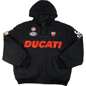 SUPREME シュプリーム ×Ducati 24SS Hooded Racing Jacket Black ジャケット 黒 Size 【S】 【新古品・未使用品】 20802180