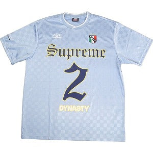 SUPREME シュプリーム ×Umbro 22SS Soccer Jersey Light Blue サッカージャージー 水色 Size 【L】 【中古品-良い】 20802190