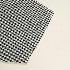 SUPREME シュプリーム 21SS Gingham S/S Shirts Black 半袖シャツ 黒白 Size 【L】 【中古品-非常に良い】 20802191