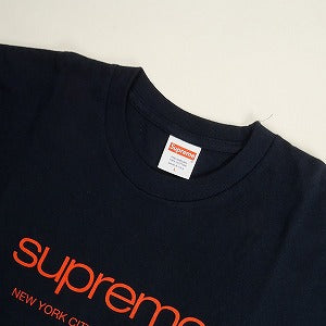 SUPREME シュプリーム 20SS Shop Tee Navy Tシャツ 紺 Size 【L】 【中古品-良い】 20802195