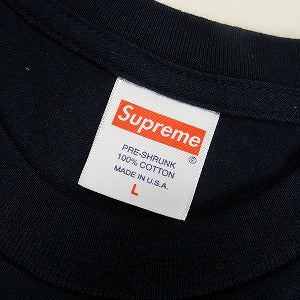 SUPREME シュプリーム 20SS Shop Tee Navy Tシャツ 紺 Size 【L】 【中古品-良い】 20802195