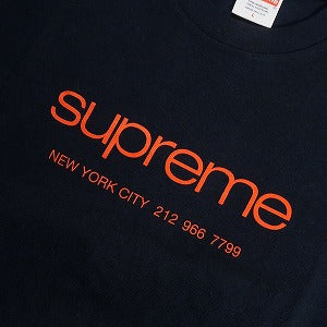 SUPREME シュプリーム 20SS Shop Tee Navy Tシャツ 紺 Size 【L】 【中古品-良い】 20802195