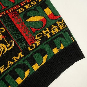 SUPREME シュプリーム 23SS Scarf Sweater Black セーター 黒 Size 【L】 【中古品-非常に良い】 20802196