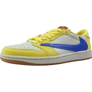 NIKE ナイキ ×Travis Scott WMNS AIR JORDAN 1 LOW Canary DZ4137-700 スニーカー 黄 Size 【28.5cm】 【新古品・未使用品】 20802206