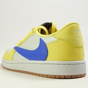 NIKE ナイキ ×Travis Scott WMNS AIR JORDAN 1 LOW Canary DZ4137-700 スニーカー 黄 Size 【28.5cm】 【新古品・未使用品】 20802206