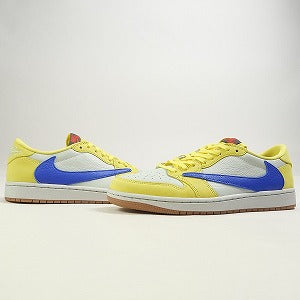 NIKE ナイキ ×Travis Scott WMNS AIR JORDAN 1 LOW Canary DZ4137-700 スニーカー 黄 Size 【28.5cm】 【新古品・未使用品】 20802206