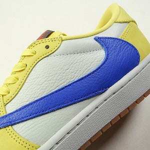 NIKE ナイキ ×Travis Scott WMNS AIR JORDAN 1 LOW Canary DZ4137-700 スニーカー 黄 Size 【28.5cm】 【新古品・未使用品】 20802206