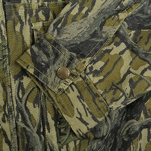 SUPREME シュプリーム 18AW Field Jacket Mossy Oak Camo ジャケット 緑 Size 【L】 【中古品-非常に良い】 20802208