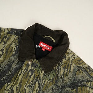 SUPREME シュプリーム 18AW Field Jacket Mossy Oak Camo ジャケット 緑 Size 【L】 【中古品-非常に良い】 20802208