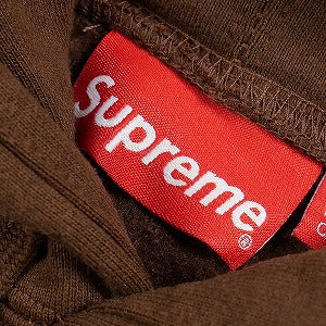 SUPREME シュプリーム 22SS Bling Box Logo Hooded Sweatshirt Dark Brown BOXロゴパーカー 茶 Size 【L】 【新古品・未使用品】 20802209