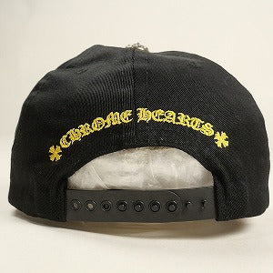 CHROME HEARTS クロム・ハーツ HAT 5 PNL CAP BSBL BLACK/YELLOW ベースボールキャップ 黒黄 Size 【フリー】 【中古品-非常に良い】 20802210