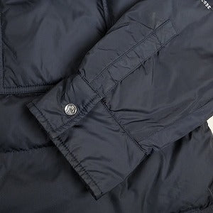 MONCLER モンクレール ×Fragment Design 18AW BACKSTAGE MAZE NAVY ダウンシャツ 紺 Size 【4】 【中古品-非常に良い】 20802232