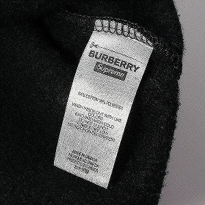 SUPREME シュプリーム ×Burberry 22SS Box Logo Hooded Sweatshirt Black ボックスロゴパーカー 黒 Size 【M】 【新古品・未使用品】 20802243