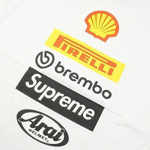 SUPREME シュプリーム ×Ducati 24SS Logos Tee White Tシャツ 白 Size 【S】 【新古品・未使用品】 20802244