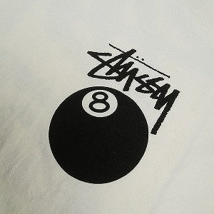 STUSSY ステューシー 24SS 8 BALL TEE PIGMENT DYED White Tシャツ 白 Size 【XL】 【新古品・未使用品】 20802276