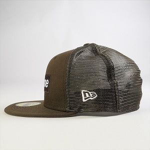 SUPREME シュプリーム 23SS Box Logo Mesh Back New Era Brown ニューエラキャップ 茶 Size 【7　5/8(XL)】 【新古品・未使用品】 20802283