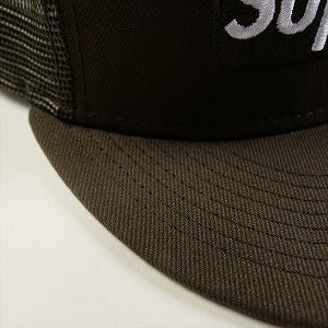 SUPREME シュプリーム 23SS Box Logo Mesh Back New Era Brown ニューエラキャップ 茶 Size 【7　5/8(XL)】 【新古品・未使用品】 20802283