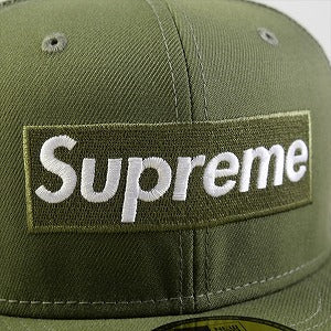 SUPREME シュプリーム 23SS Box Logo Mesh Back New Era Khaki ニューエラキャップ カーキ Size 【7　5/8(XL)】 【新古品・未使用品】 20802284