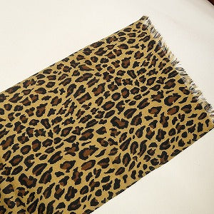 SUPREME シュプリーム 15AW Leopard Scarf Yellow スカーフ 黄 Size 【フリー】 【新古品・未使用品】 20802290