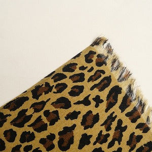 SUPREME シュプリーム 15AW Leopard Scarf Yellow スカーフ 黄 Size 【フリー】 【新古品・未使用品】 20802290