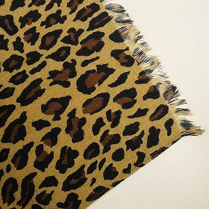 SUPREME シュプリーム 15AW Leopard Scarf Yellow スカーフ 黄 Size 【フリー】 【新古品・未使用品】 20802290