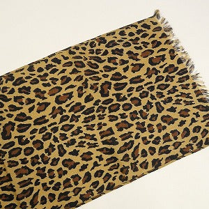 SUPREME シュプリーム 15AW Leopard Scarf Yellow スカーフ 黄 Size 【フリー】 【新古品・未使用品】 20802290