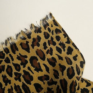 SUPREME シュプリーム 15AW Leopard Scarf Yellow スカーフ 黄 Size 【フリー】 【新古品・未使用品】 20802290