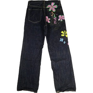 STUSSY ステューシー ×HECTIC Flower Denim Pants デニムパンツ インディゴ Size 【XL】 【中古品-良い】 20802302