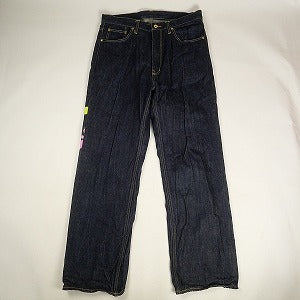 STUSSY ステューシー ×HECTIC Flower Denim Pants デニムパンツ インディゴ Size 【XL】 【中古品-良い】 20802302