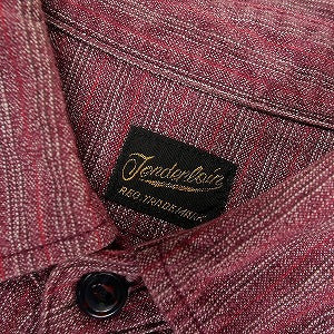 TENDERLOIN テンダーロイン T-STRIPE CHAMBRAY SHT RED 長袖シャツ 赤 Size 【S】 【中古品-良い】 20802313