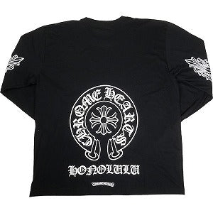 CHROME HEARTS クロム・ハーツ Horse Shoe L/S Tee HONOLULU EXCLUSIVE BLACK ホノルル限定 ロンT 黒 Size 【XXL】 【新古品・未使用品】 20802342