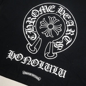 CHROME HEARTS クロム・ハーツ Horse Shoe L/S Tee HONOLULU EXCLUSIVE BLACK ホノルル限定 ロンT 黒 Size 【XXL】 【新古品・未使用品】 20802342