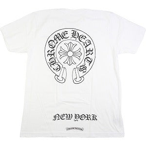 CHROME HEARTS クロム・ハーツ NEW YORK HORSESHOE S/S TEE White ニューヨーク限定 Tシャツ 白 Size 【XL】 【新古品・未使用品】 20802344