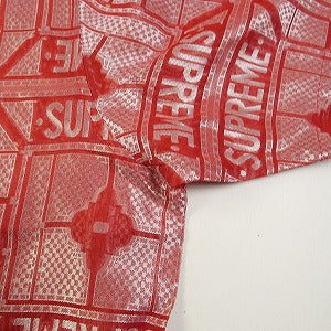 SUPREME シュプリーム 24SS Tray Jacquard S/S Shirt Red 半袖シャツ 赤 Size 【M】 【新古品・未使用品】 20802348