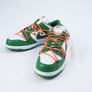 OFF WHITE オフホワイト ×NIKE ナイキ DUNK LOW LTHR / OW CT0856-100 スニーカー 緑 Size 【27.0cm】 【新古品・未使用品】 20802429