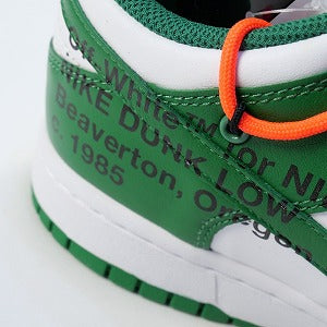 OFF WHITE オフホワイト ×NIKE ナイキ DUNK LOW LTHR / OW CT0856-100 スニーカー 緑 Size 【27.0cm】 【新古品・未使用品】 20802429