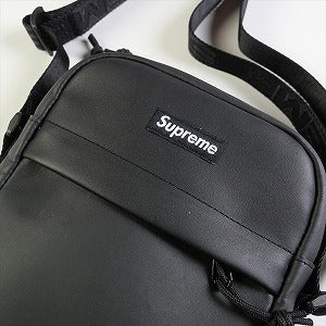 SUPREME シュプリーム 23AW Leather Shoulder Bag Black ショルダーバッグ 黒 Size 【フリー】 【新古品・未使用品】 20802435