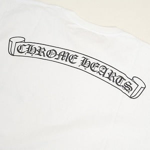 CHROME HEARTS クロム・ハーツ SCROLL SS T-SHIRT WHITE/BLACK  Tシャツ 白 Size 【L】 【新古品・未使用品】 20802456