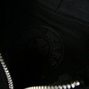 CHROME HEARTS クロム・ハーツ CHEST LINE VRTCL ZIP HOODIE BLACK ジップパーカー 黒 Size 【S】 【新古品・未使用品】 20802464