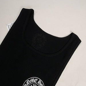 CHROME HEARTS クロム・ハーツ HORSESHOE RIB TANKTOP BLACK タンクトップ 黒 Size 【L】 【新古品・未使用品】 20802469