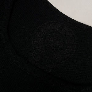 CHROME HEARTS クロム・ハーツ HORSESHOE RIB TANKTOP BLACK タンクトップ 黒 Size 【L】 【新古品・未使用品】 20802469