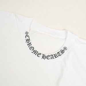 CHROME HEARTS クロム・ハーツ NECK LOGO POCKET S/S T-SHIRT WHITE/BLACK Tシャツ 白黒 Size 【XL】 【新古品・未使用品】 20802471