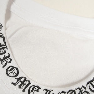 CHROME HEARTS クロム・ハーツ NECK LOGO POCKET S/S T-SHIRT WHITE/BLACK Tシャツ 白黒 Size 【XL】 【新古品・未使用品】 20802471