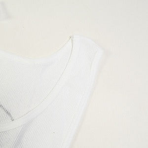 CHROME HEARTS クロム・ハーツ HORSESHOE RIB TANKTOP WHITE タンクトップ 白 Size 【L】 【新古品・未使用品】 20802482