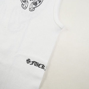 CHROME HEARTS クロム・ハーツ HORSESHOE RIB TANKTOP WHITE タンクトップ 白 Size 【L】 【新古品・未使用品】 20802482