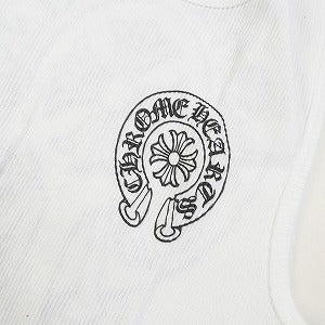 CHROME HEARTS クロム・ハーツ HORSESHOE RIB TANKTOP WHITE タンクトップ 白 Size 【L】 【新古品・未使用品】 20802482