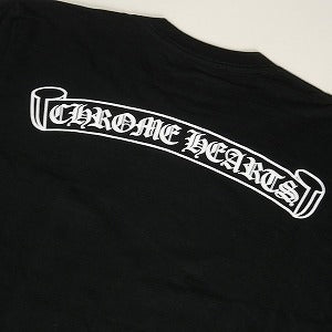 CHROME HEARTS クロム・ハーツ SCROLL LS T-SHIRT BLACK/WHITE  ロンT 黒 Size 【M】 【新古品・未使用品】 20802487