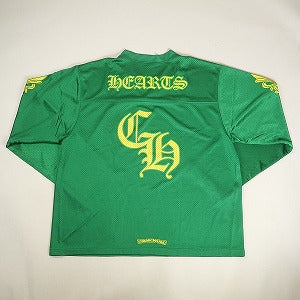 CHROME HEARTS クロム・ハーツ STADIUM MESH UP JERSEY GREEN メッシュロンT 緑 Size 【L】 【新古品・未使用品】 20802494