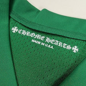 CHROME HEARTS クロム・ハーツ STADIUM MESH UP JERSEY GREEN メッシュロンT 緑 Size 【L】 【新古品・未使用品】 20802494